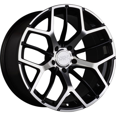 XXR 566 Black Machined Wheel