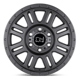 Black Rhino YELLOWSTONE 16x8 +45mm Matte Gunmetal