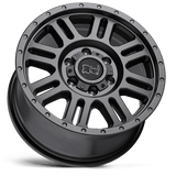 Black Rhino YELLOWSTONE 16x8 +45mm Matte Gunmetal