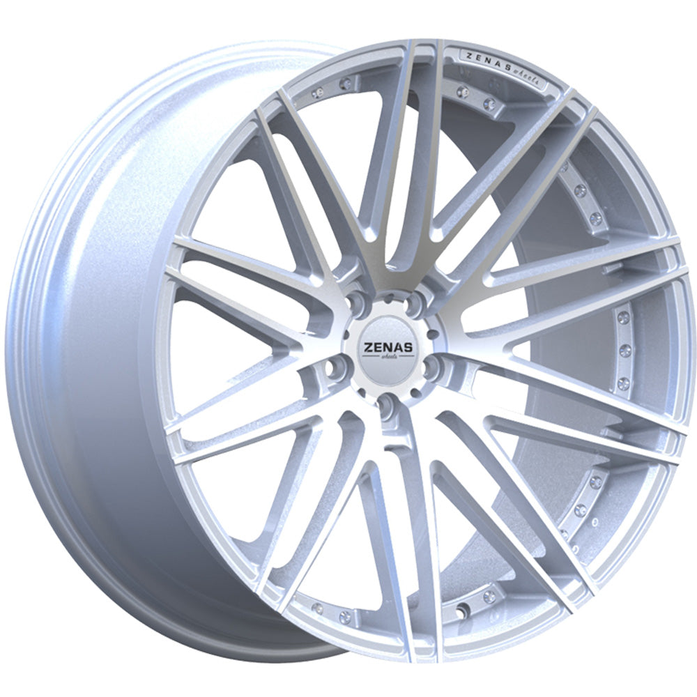 Zenas ZW01 Silver Machined Wheel