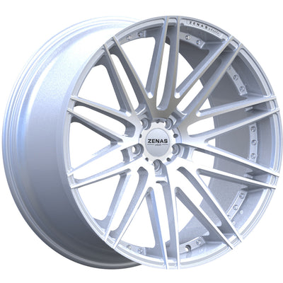 Zenas ZW01 Silver Machined Wheel