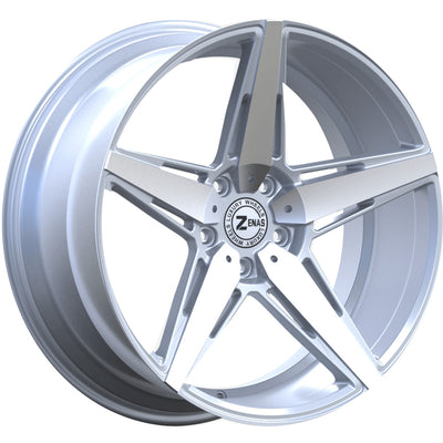 Zenas ZW05 Hypersilver Machined Wheel