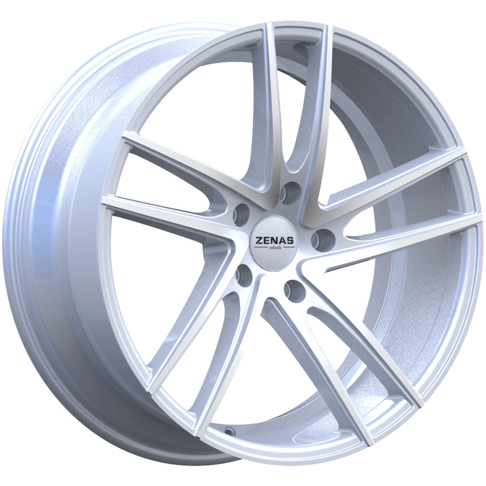 Zenas ZW11 Silver Machined Wheel