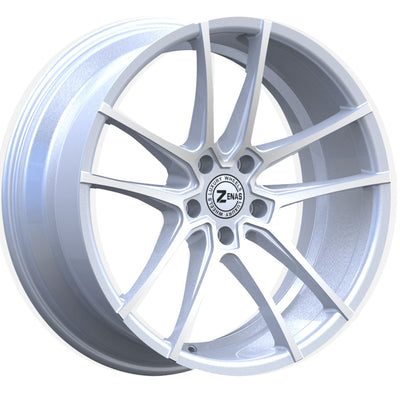 Zenas ZW12 Hypersilver Machined Wheel