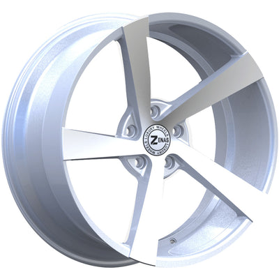 Zenas ZW15 Hypersilver Machined Wheel