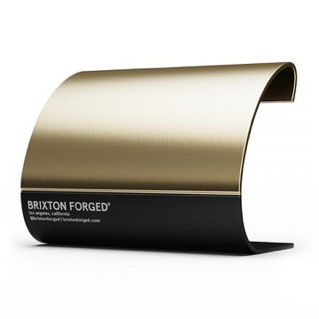 Brushed Oxford Gold, Satin Clear